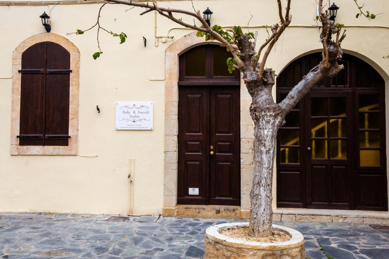 Ruby 'N Emerald Studio'S Rethymno Exteriér fotografie